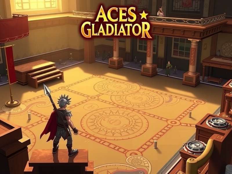 Aces Gladiator Character Selection Screen